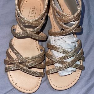 Girl glitter dressy shoes